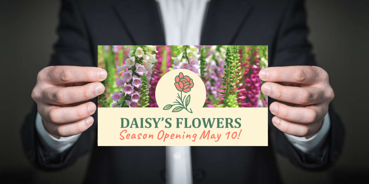 Example of a promotional card 1